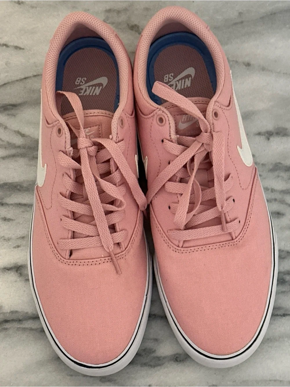 Rare Nike chron 2 pink canvas glaze mens sneakers sz 10 NEW
